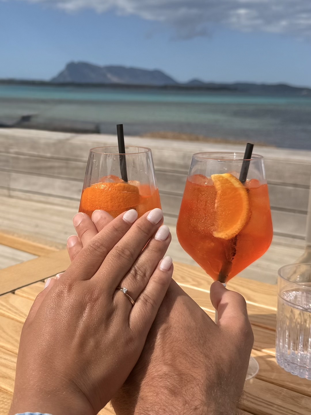 Zásnubní prsten a Aperol Spritz